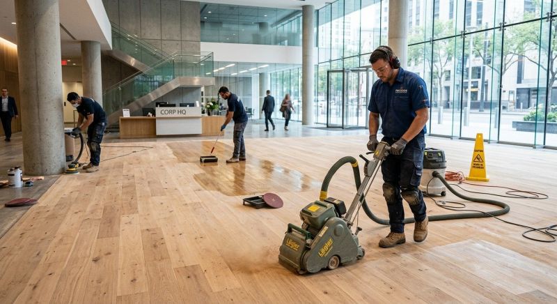 Our team working on Flooring Service projects in Boulder, CO