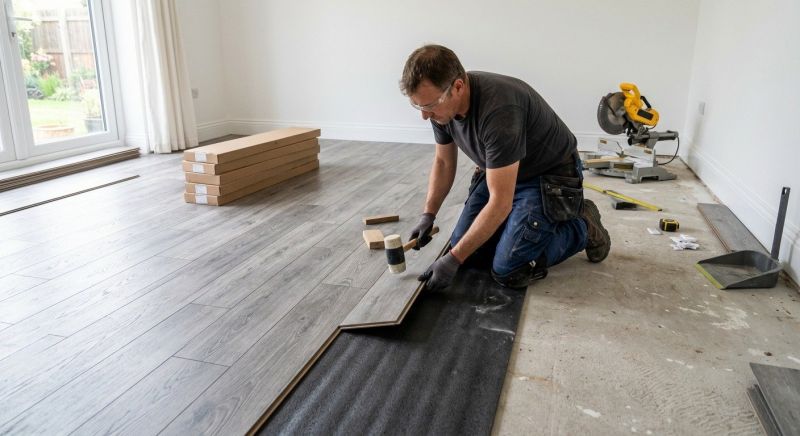 Laminate Floor Installation in Nederland, CO