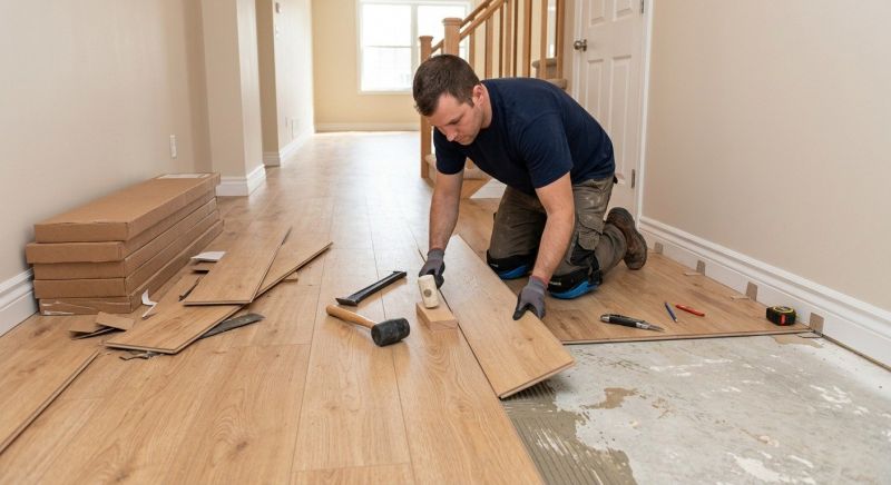 Laminate Floor Replacement in Berthoud, CO