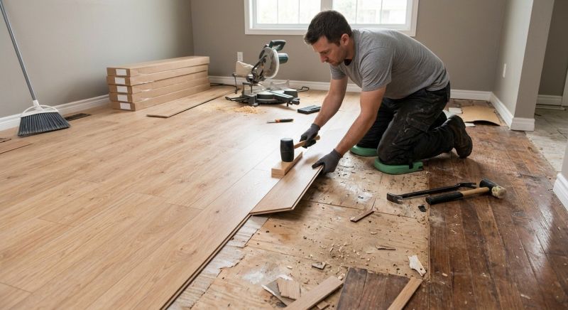 Laminate Floor Replacement in Lyons, CO