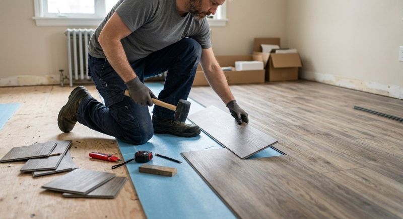 Linoleum Floor Installation in Wheat Ridge, CO