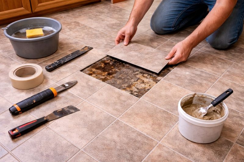 Linoleum Tile Repair in Boulder, CO