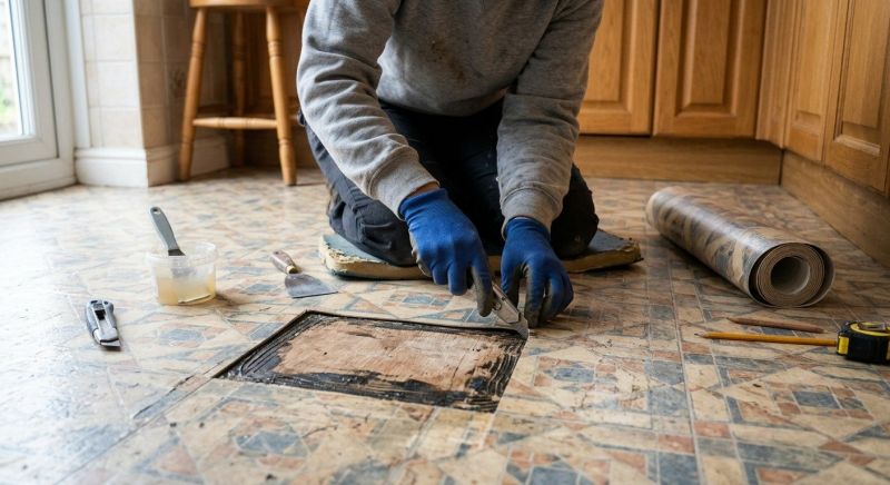 Linoleum Tile Repair in Boulder, CO