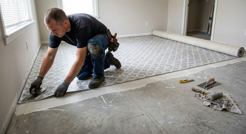 Sheet Flooring Installation in Firestone, CO