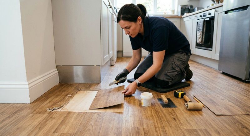 Sheet Vinyl Repair in Longmont, CO