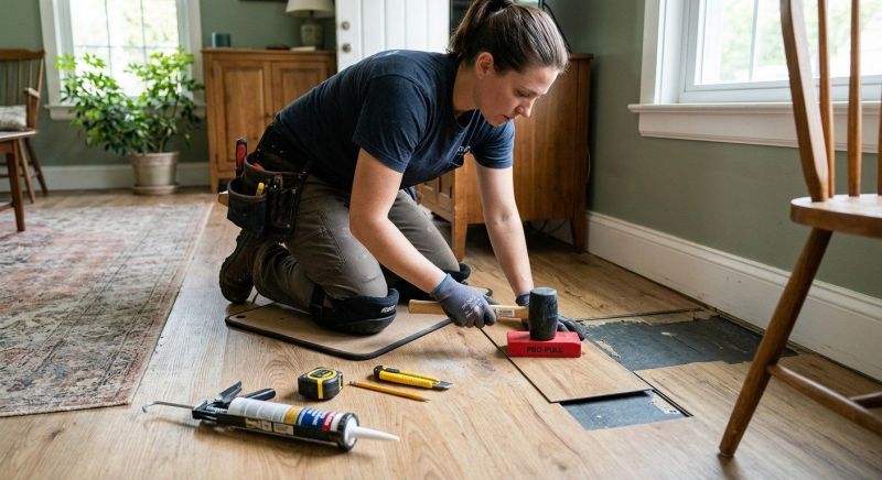 Vinyl Floor Repair in Commerce City, CO