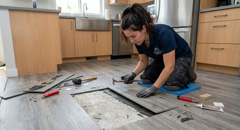 Vinyl Floor Repair in Longmont, CO