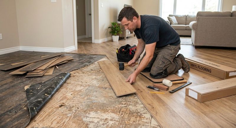 Vinyl Flooring Installation in Brighton, CO